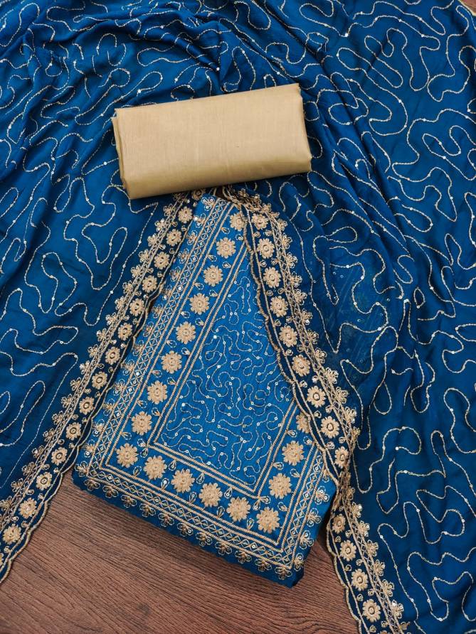 Ds Colors Set Coco Silk Non Catalog Dress Material Catalog